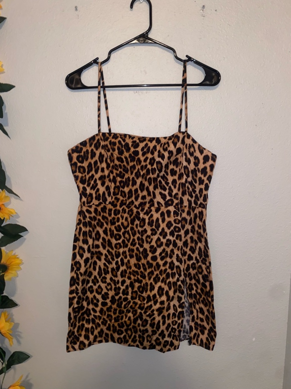 Zara Leopard Print Mini Dress